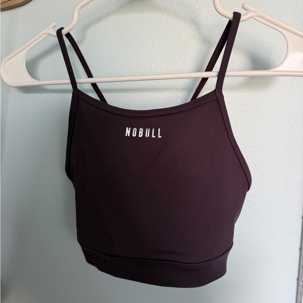 NOBULL Purple High Neck Sports Bra